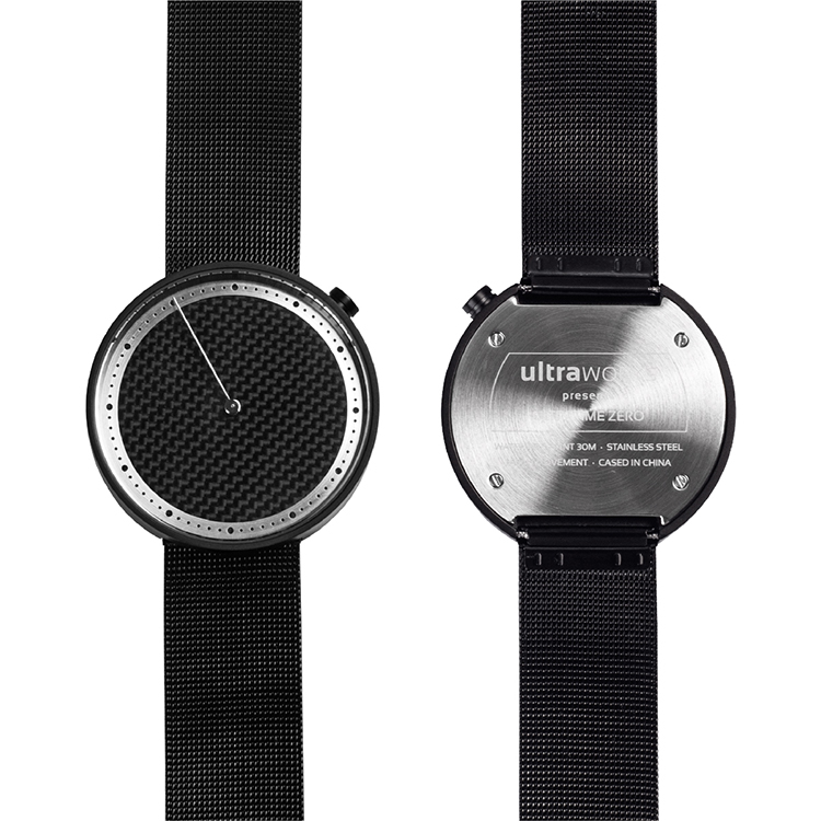 新月集-ultraworks ultratime zero 黑洞 石英手表 男女