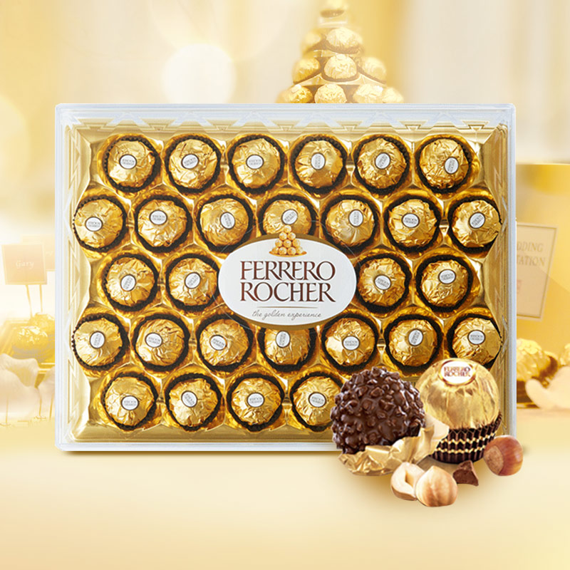 费列罗榛果威化巧克力400g(32粒装)