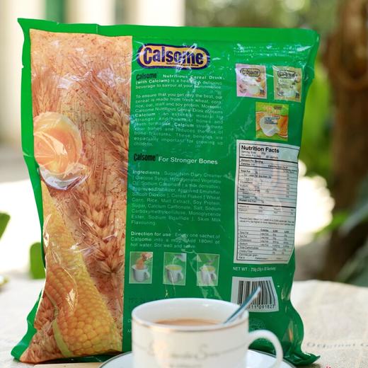 缅甸Calsome玉米绿麦片750g 商品图4
