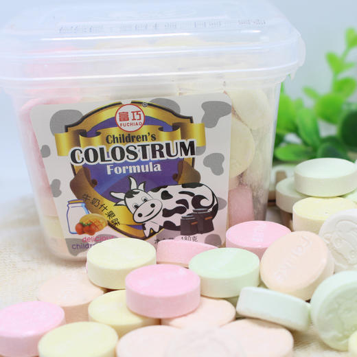 香港富巧牛奶片(原味\草莓\什锦味)180g 商品图1