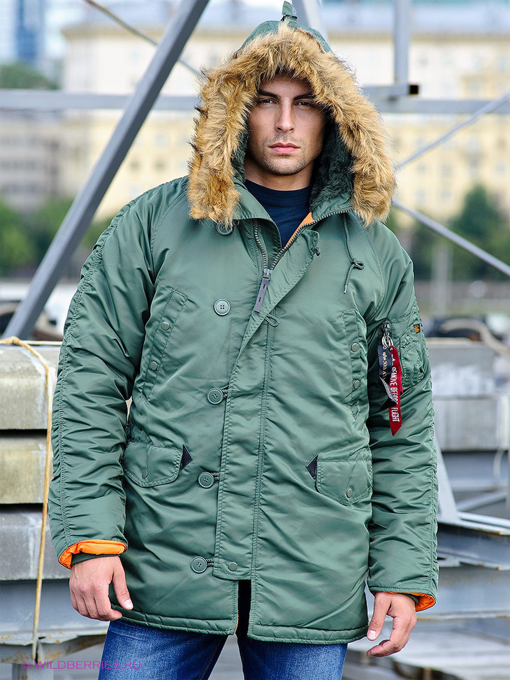 美国进口alpha 阿尔法n3b棉服