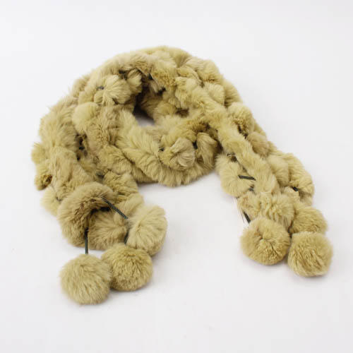 毛球围巾围脖秋冬 商品图0