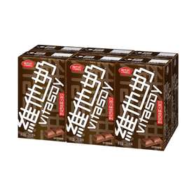 维他奶巧克力味豆奶饮料 （六包装）250ml*6