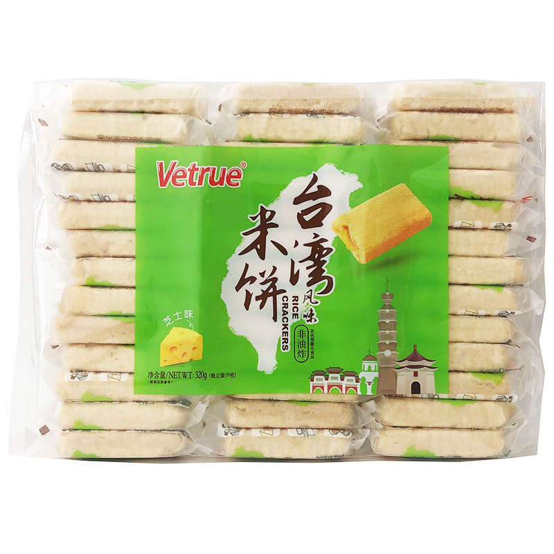 Vetrue台湾风味米饼（芝士味）320g