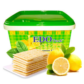 EDO Pack柠檬风味夹心饼干600g