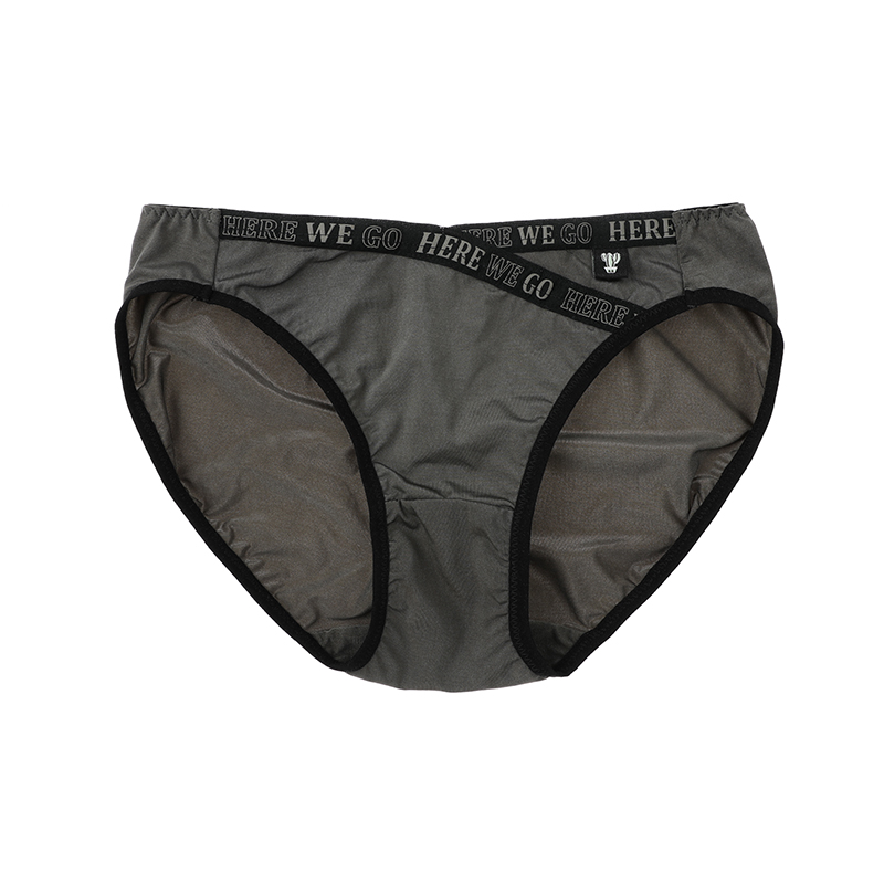 yescode少女内裤字母胶印军旅风三角内裤女yhwpt817钎