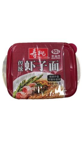 寿桃虾子面(微波炉盒装) 454g