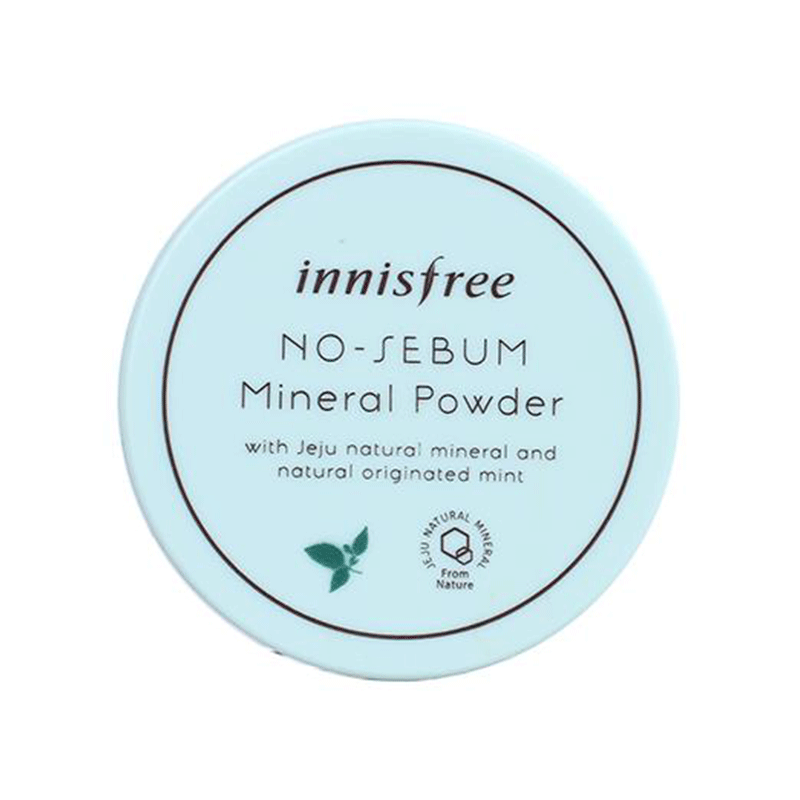 innisfree悦诗风吟矿物质散粉白色粉质5g