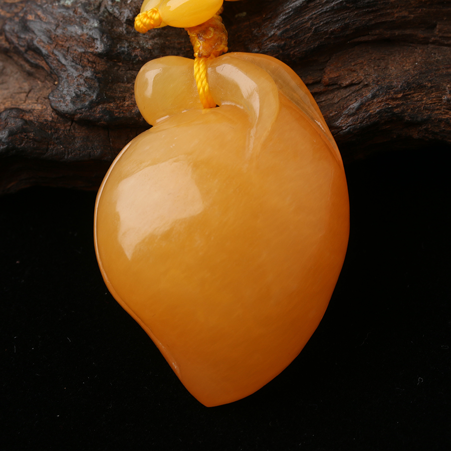 【d900127】印尼金田黄寿桃