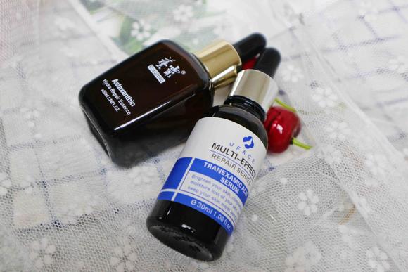 艺霏虾青素VS优斐斯传明酸美白抗氧化修复痘