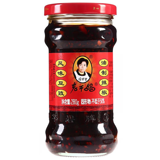 老干妈豆豉油辣椒280g 商品图0