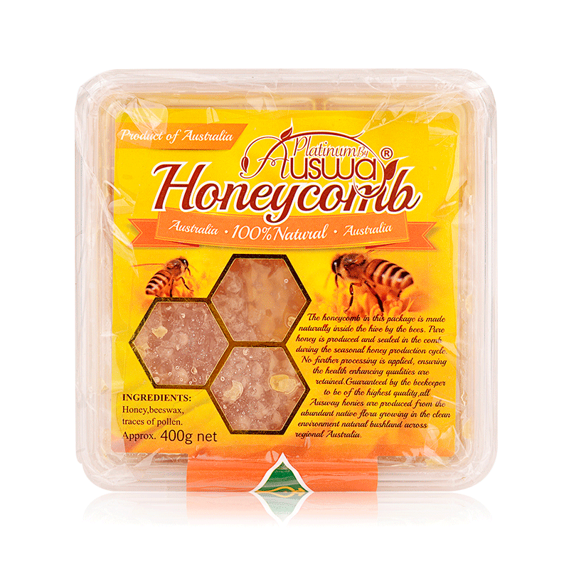 【澳洲直邮】ausway honey comb 澳斯维蜂巢蜜400g