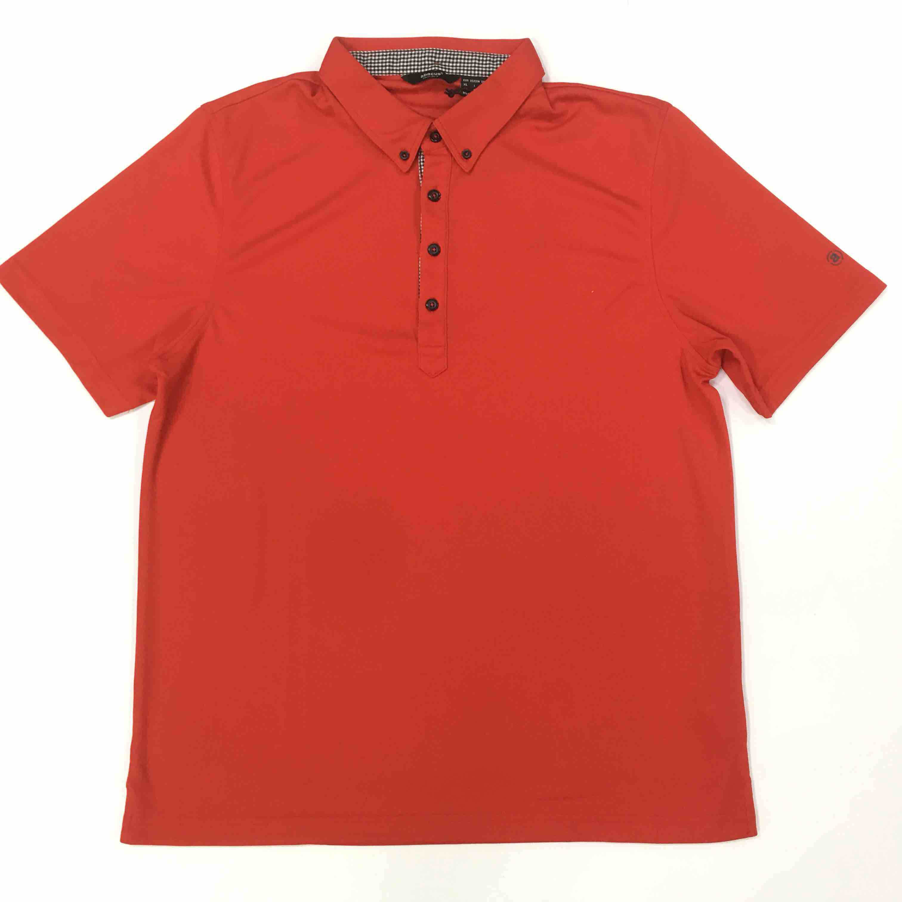 abacus 男士polo 短袖体恤 暗红色 xl码 胸围108厘米 原价:680(秒杀