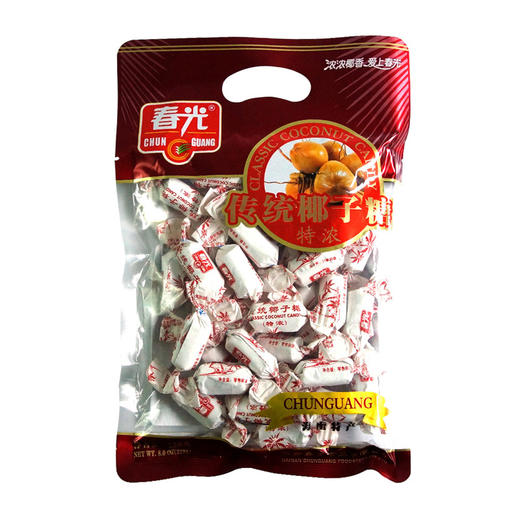 春光牌特浓传统椰子糖228g 商品图0