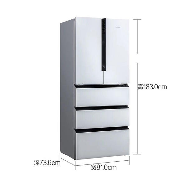 西门子(SIEMENS)KF86NAA02C 491升五门冰