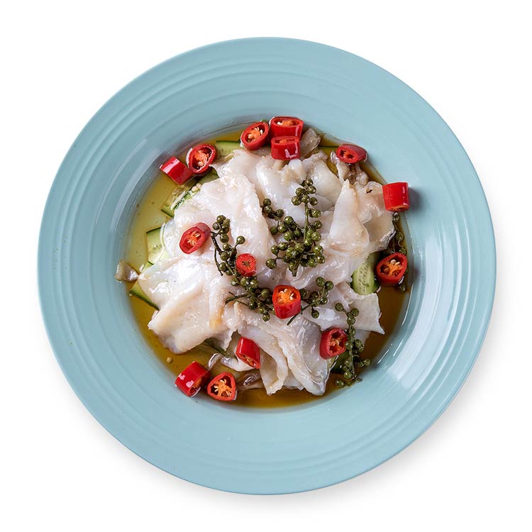 椒麻酸菜鱼(黑鱼)