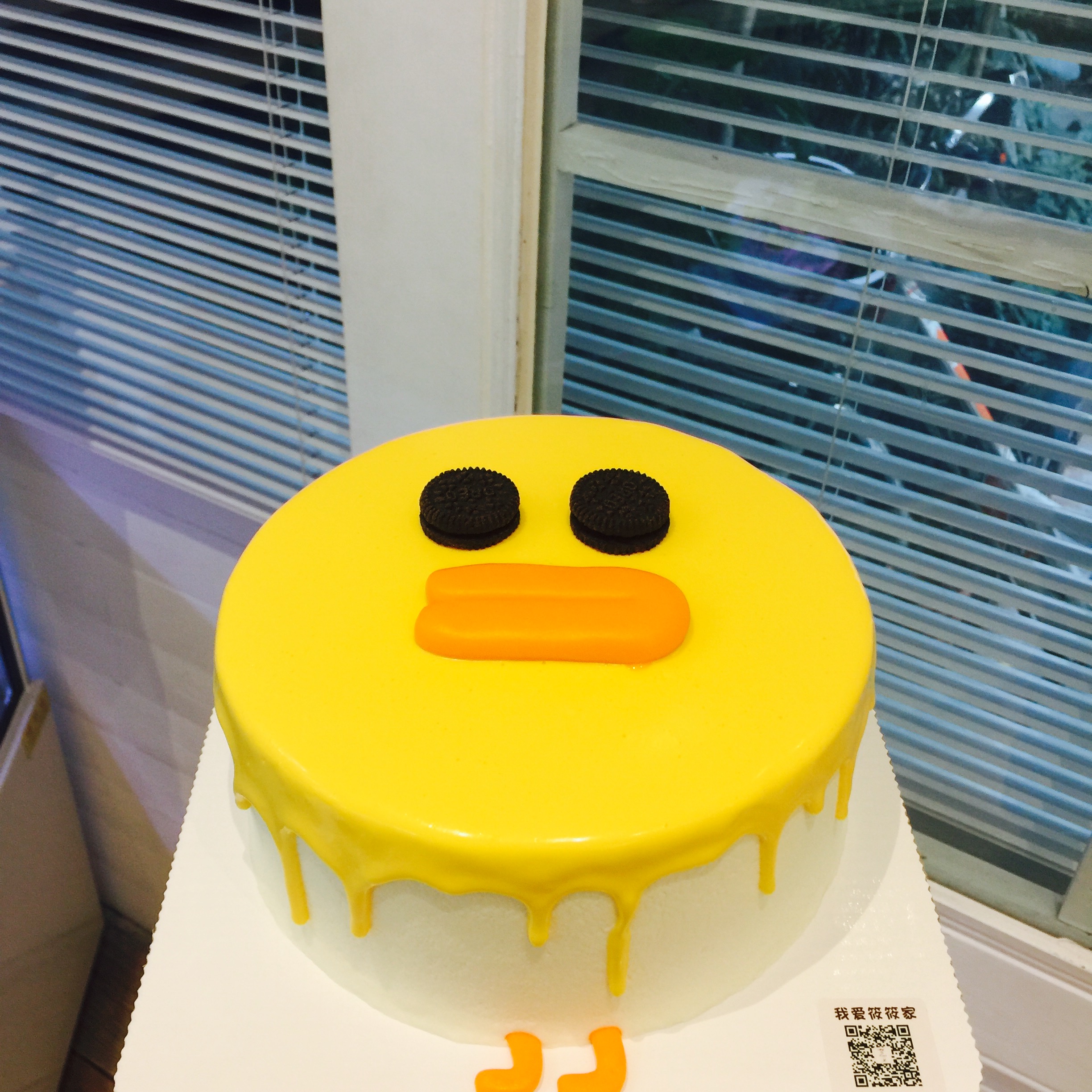 【莎莉鸡】生日蛋糕 卡通造型蛋糕 line friends主题蛋糕 莎莉鸡造型