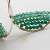SpoiledBart Jewelry 天然绿玉髓耳圈 商品缩略图1