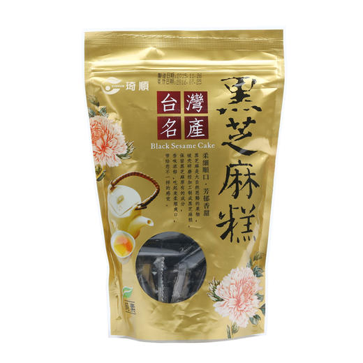 台湾琦顺黑芝麻糕450g 商品图0