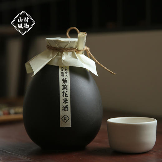 山村风物客家茉莉花米酒500g/瓶 商品图0