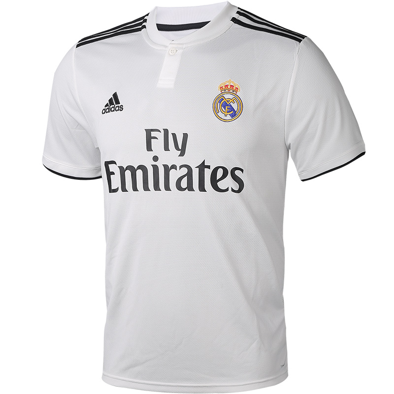 Adidas阿迪达斯皇家马德里球迷版主场短袖比
