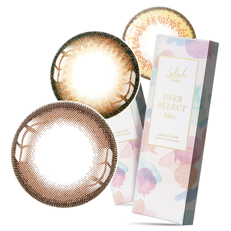 日本新视野美瞳日抛User Select隐形眼镜10片