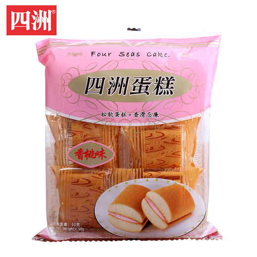 四洲蛋糕香桃味90g 商品图0