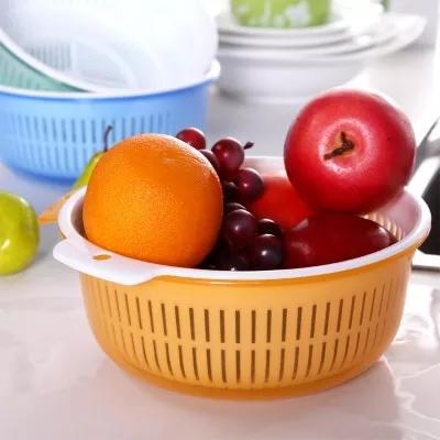 振兴带盖双层过滤筛 三色随机 商品图0