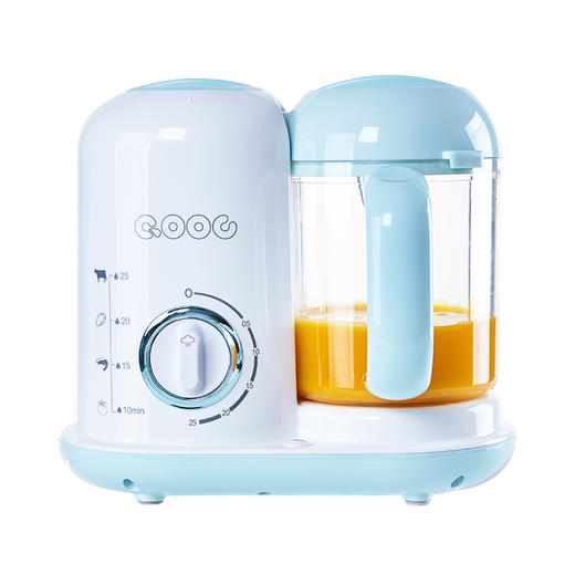 QOOC婴儿多功能蒸煮搅拌一体机 宝宝辅食料理机研磨器Q1S 商品图6