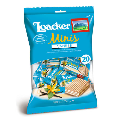 莱家香草味迷你威化饼干200g（20小包） 商品图0