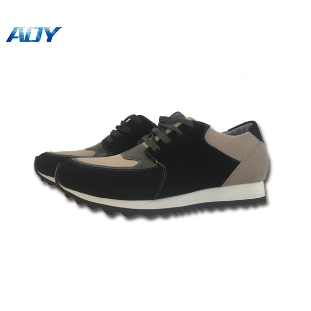 aoy/澳洋男士简约拼接撞色休闲鞋