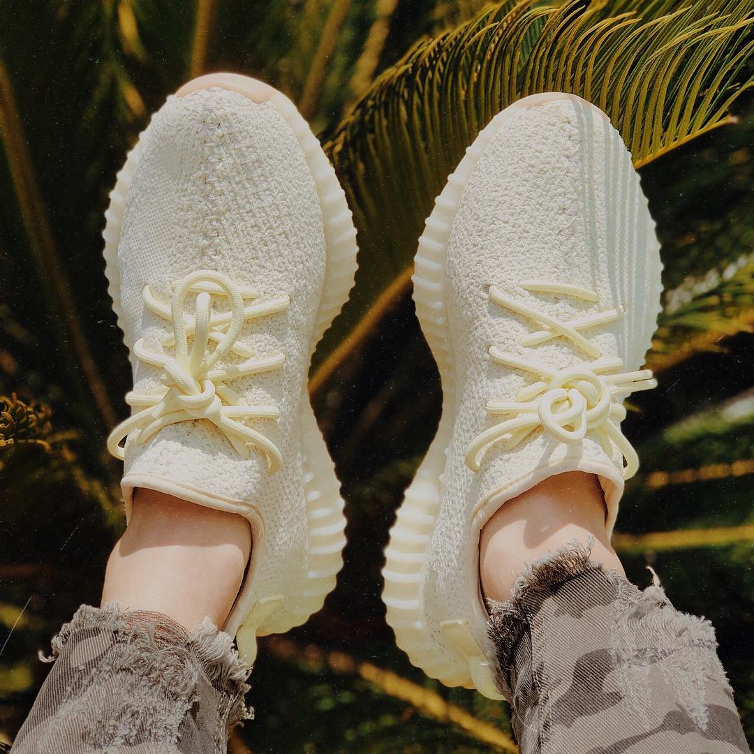 adidas YEEZY BOOST 350V2 侃爷椰子黄油 花