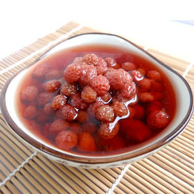 野草莓罐头 甘肃野生瓢子罐头一瓶210g 18.8元 满一箱联系客服