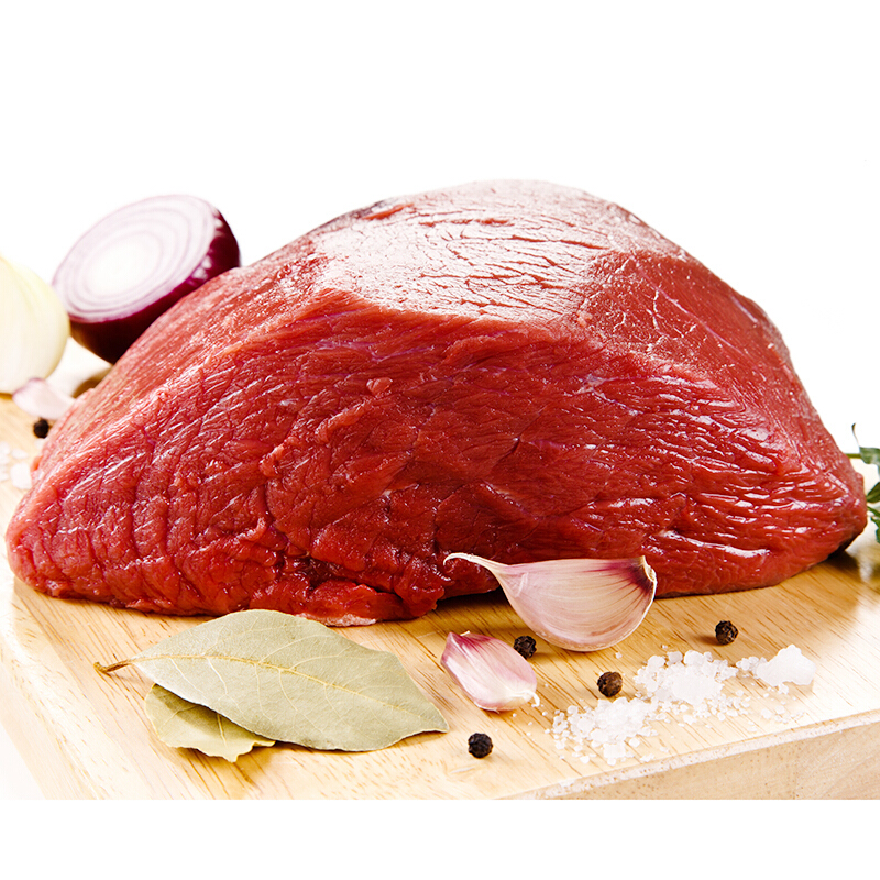 【4件起售】天莱香牛 新疆有机牛肉 牛腿肉500g 冻品