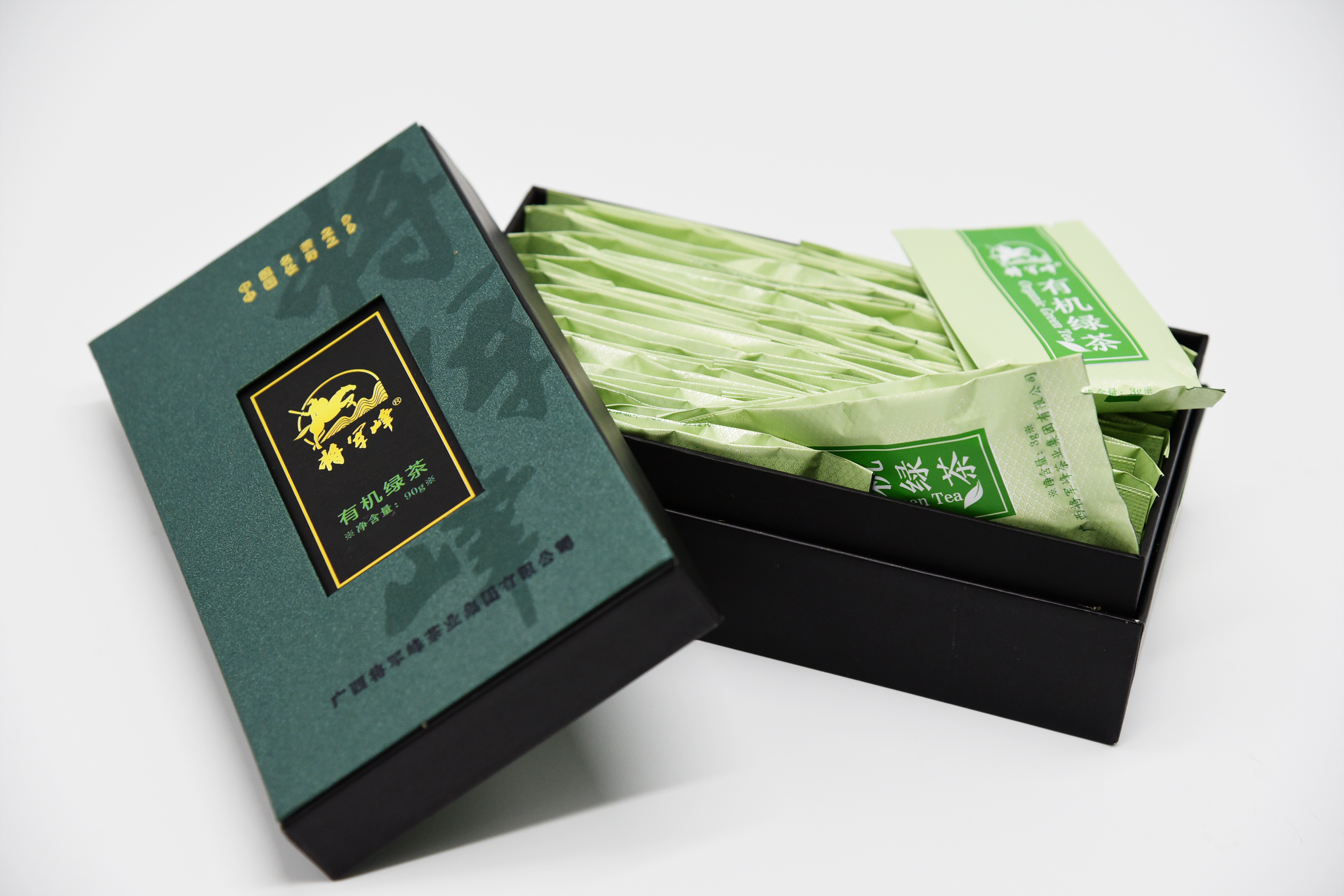 将军峰有机绿茶(盒装90g)