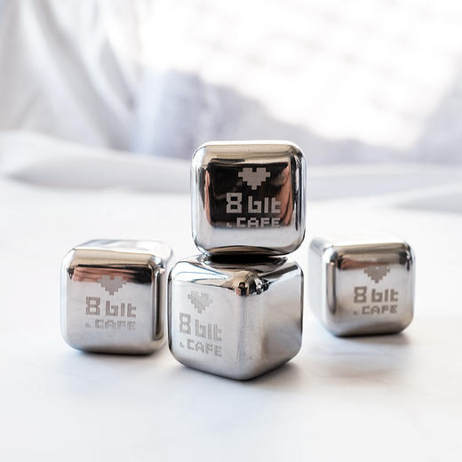 【捌比特定制】不锈钢冰块 4粒 商品图2