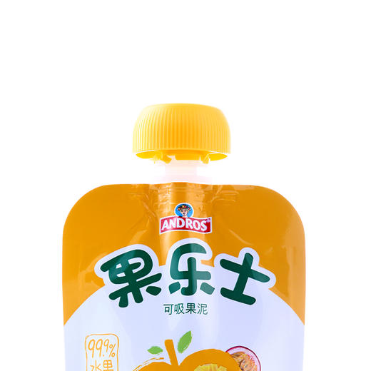 安德鲁果乐士苹果芒果西番莲可吸果泥90g进口原料无何