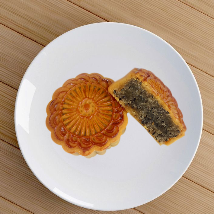 养生黑芝麻月饼