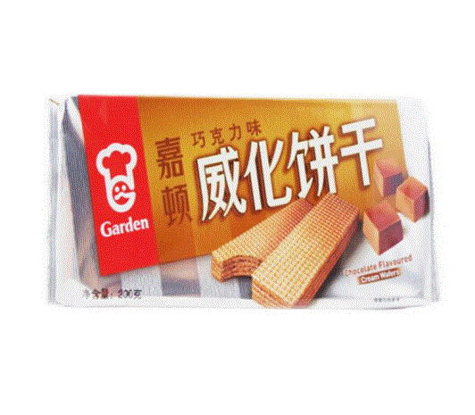嘉顿巧克力威化饼 1包200克
