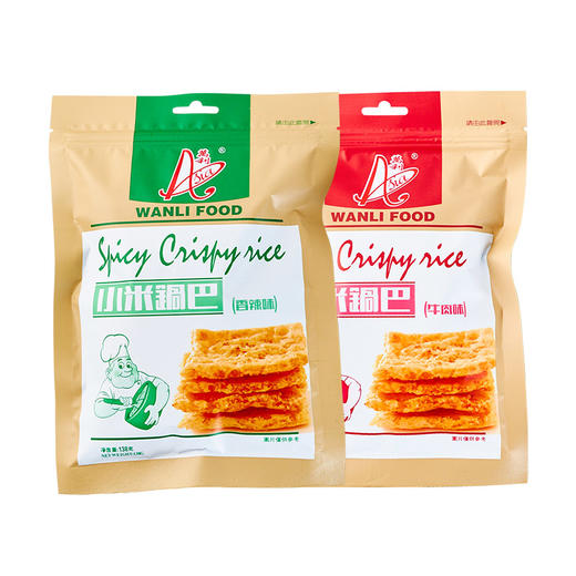 万利小米锅巴(香辣\牛肉味)138g 商品图4