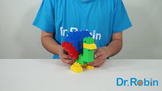 【积木拼砌师第一季第9集】积木-孔雀 商品图0