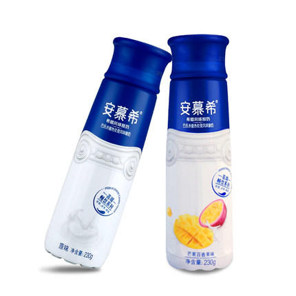 伊利安慕希希腊风味酸奶高端畅饮系列原味230g 商品图0