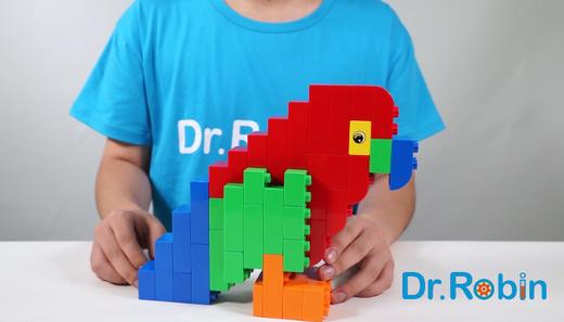 【积木拼砌师第一季第11集】积木-鹦鹉 商品图0