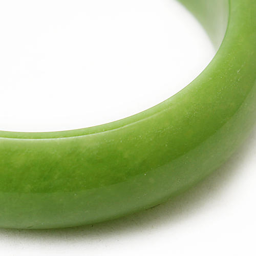 翠绿色玉手镯女A23 商品图1