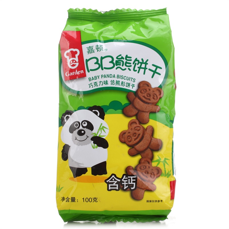 嘉顿bb熊饼干100g(14010331)