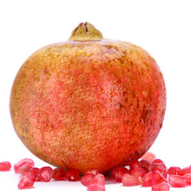 【花皮果4斤,单颗6-8两,6颗,普箱】"榴"住你的心,突尼斯软籽石榴