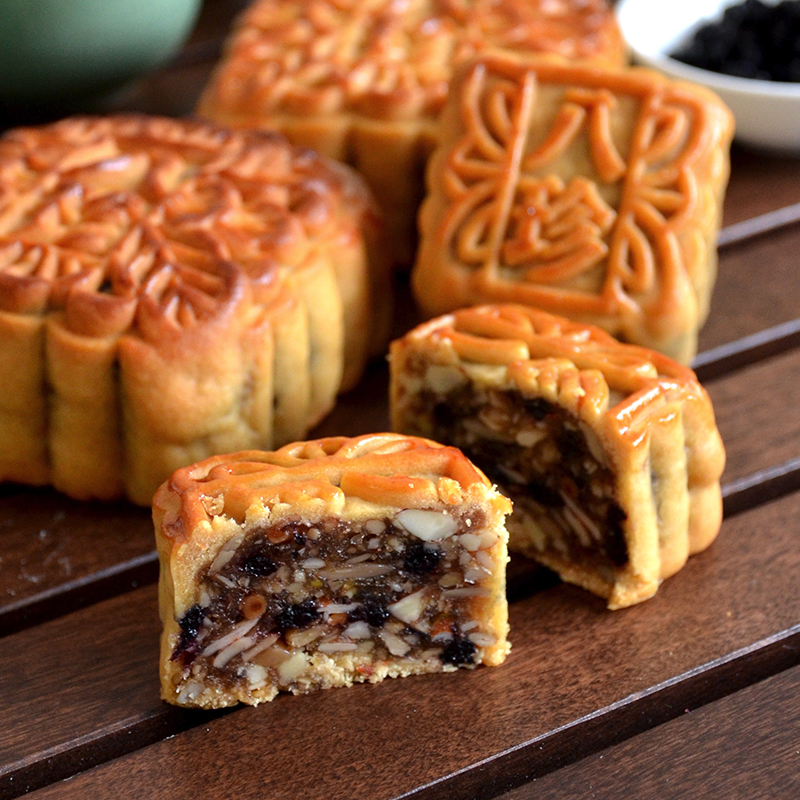 香港八珍传承手工月饼 传统手工艺,优质食材制造