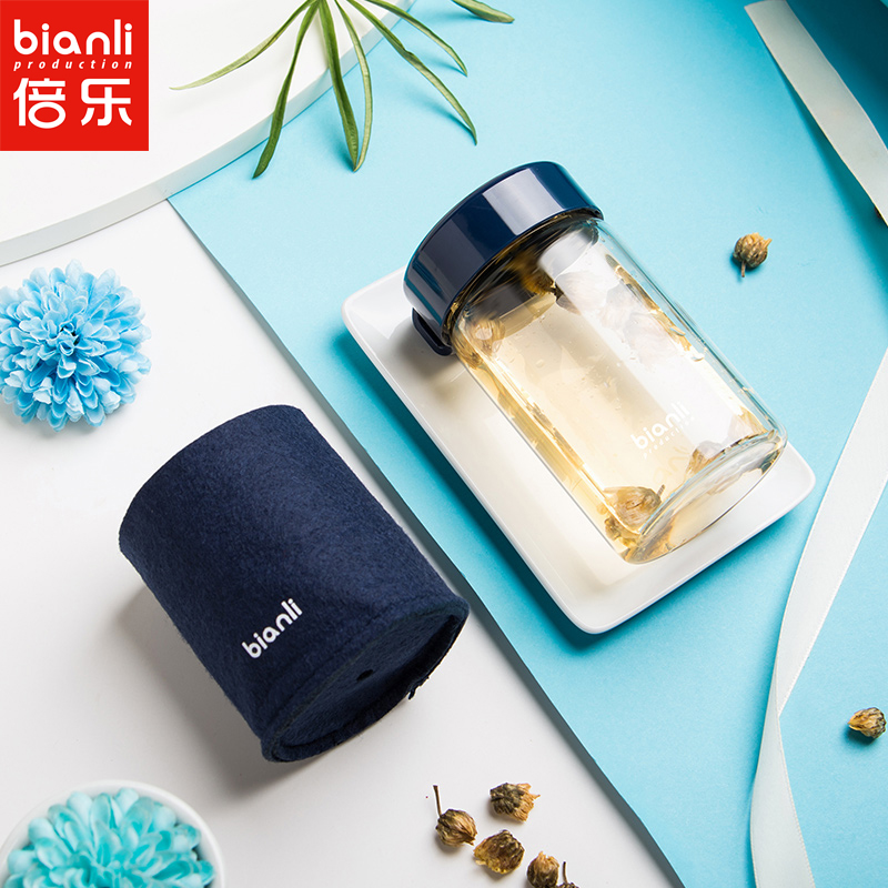 倍乐200毫升 高硼硅玻璃杯 骤冷骤热不碎 泡茶神器