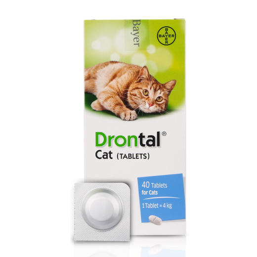 德国拜耳 拜宠清猫咪体内驱虫药 打虫药驱虫片 商品图3