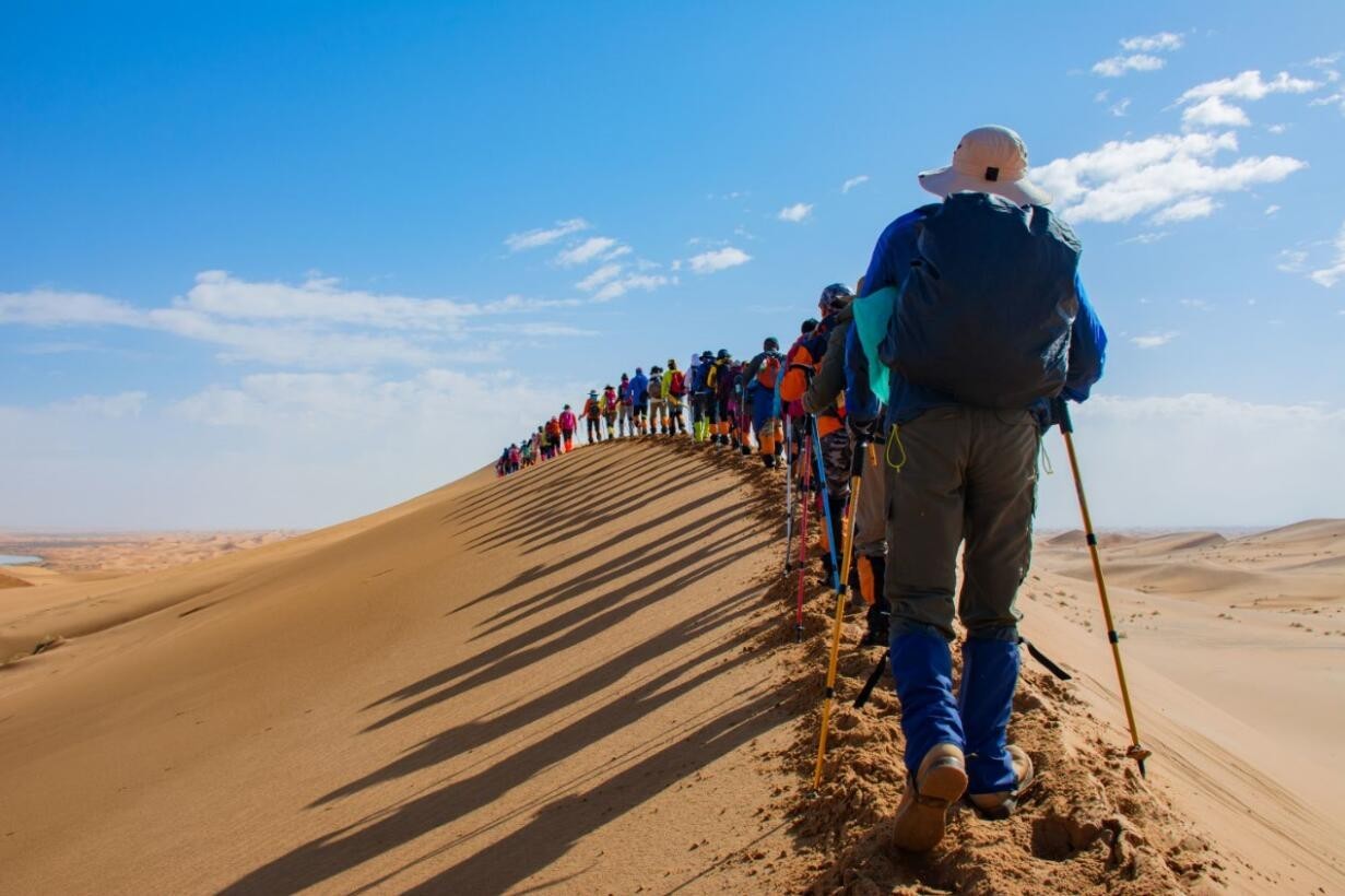 2019年 腾格里沙漠轻装4日徒步